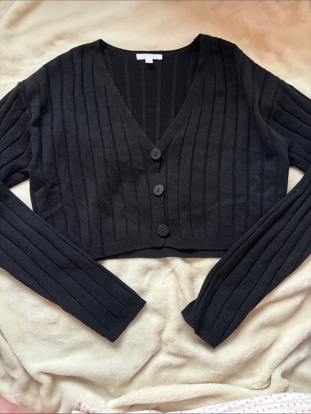 Abound Crop Cardigan Sweater